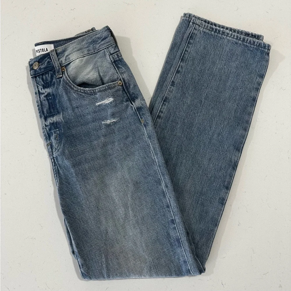 Pistola Cassie High Rise Straight Jeans - Size 24 - Picture 9 of 9